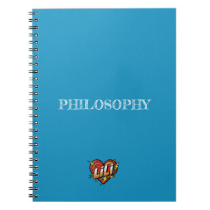 Caderno Espiral Lili Blue
