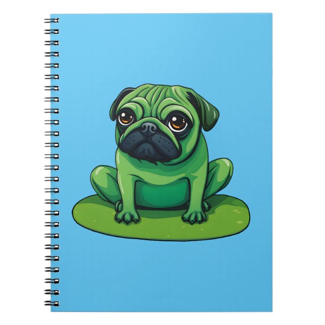 Caderno Espiral Lili Pug (Frente)
