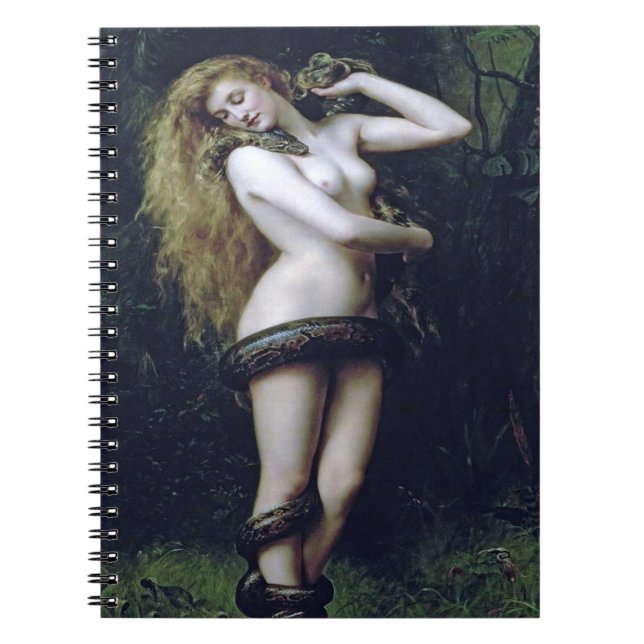 Caderno Espiral Lilith Por John Collier 1887 (Frente)