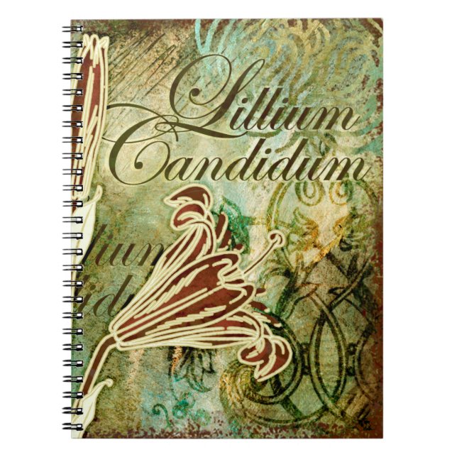 Caderno Espiral Lillium Candidum (Frente)