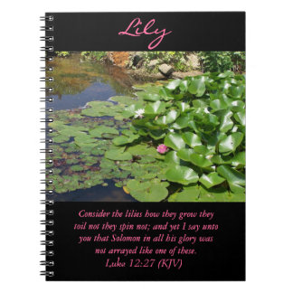 Caderno Espiral Lily
