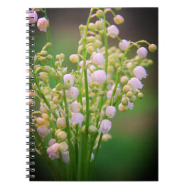 Caderno Espiral Lily do vale