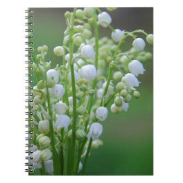 Caderno Espiral Lily do vale