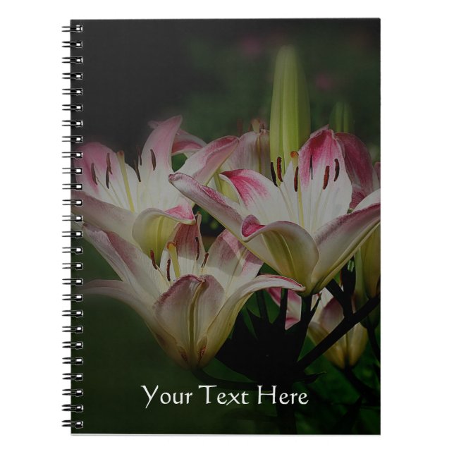 Caderno Espiral Lily Flowers Nature (Frente)