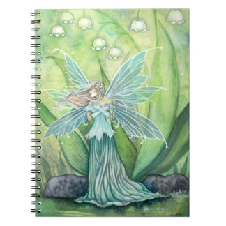Caderno Espiral Lily of the Valley Fairy Notebook