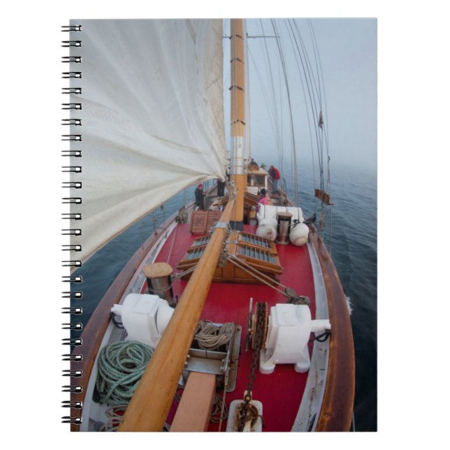 Caderno Espiral Limite de Navegação Passagem (Frente)