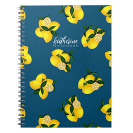 Caderno Espiral Limon Chic Design Turquoise