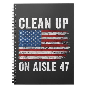 Caderno Espiral Limpar No Isle 47 Shirt Impeach 47 Anti Trump 8