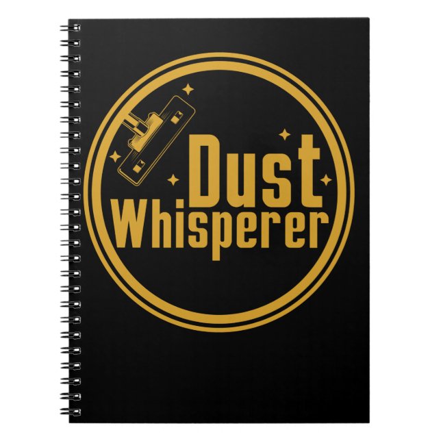 Caderno Espiral Limpeza Doméstica Limpador de Vácuo (Frente)