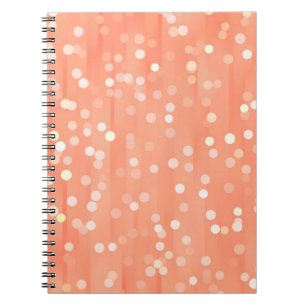 Caderno Espiral Linda abstrato vertical com fundo de vintage com