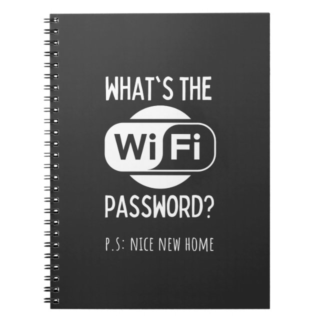 Caderno Espiral linda casa nova (Frente)