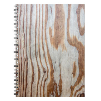 Caderno Espiral Linda textura de madeira ou fundo abstrato, gr
