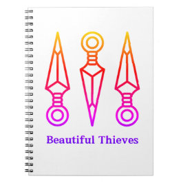 Caderno Espiral Lindo ladrões