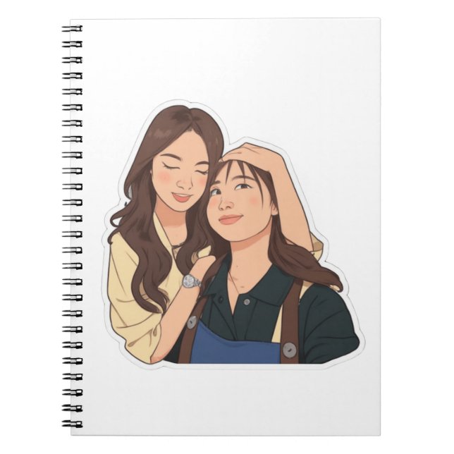 Caderno Espiral LinDy (par GL) (Frente)