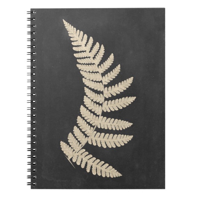 Caderno Espiral Linen Fern (Frente)