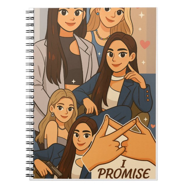 Caderno Espiral LingOrm "Only You Series"  (Frente)