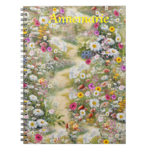 Caderno Espiral Língua das Flores