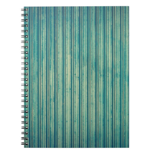 Caderno Espiral Linhas Azuis Estrias (Frente)