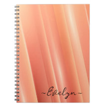 Linhas dinâmicas de gradiente laranja Nome Elegant