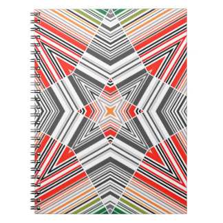 Caderno Espiral Links Ornamentais: Fundo sem costura distribuído