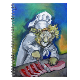 Caderno Espiral Lion Chef