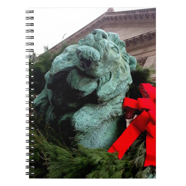 Caderno Espiral Lion do Sul no Instituto de Arte de Chicago (Frente)