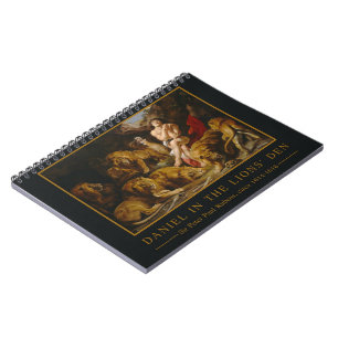 Caderno Espiral Lions Den notebook