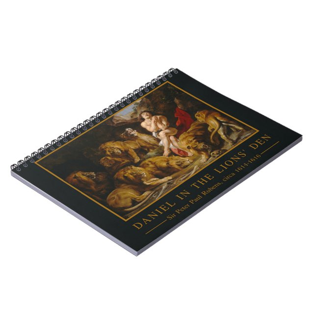 Caderno Espiral Lions Den notebook (Left Side)