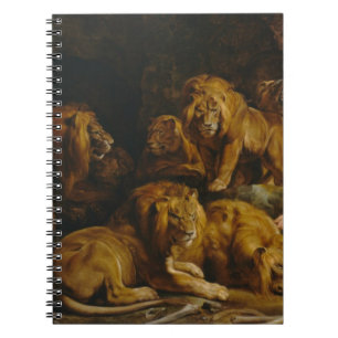 Caderno Espiral Lions Den notebook