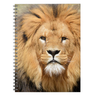 Caderno Espiral Lions Head