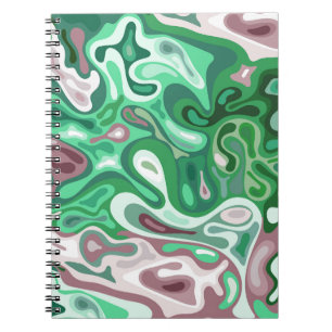 Caderno Espiral Liquid surface 2