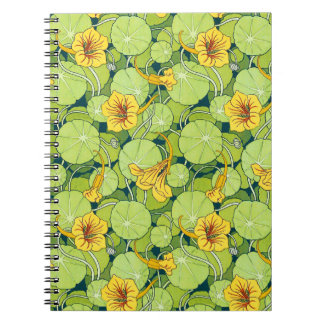 Caderno Espiral Lírios de Água Antigos