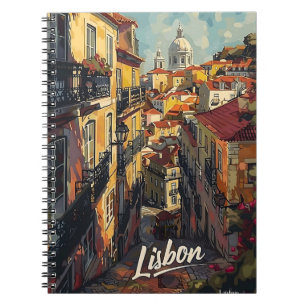 Caderno Espiral Lisboa Vintage