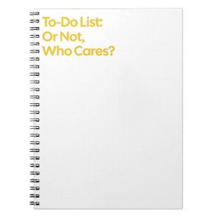 Caderno Espiral Lista De Tarefas Pendentes Ou Notebook Não Funcion
