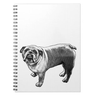 Caderno Espiral Listas ao lado de um amigo