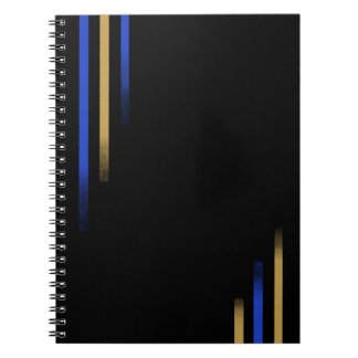Caderno Espiral Listrado Minimalista