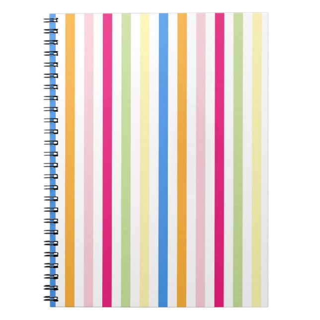 Caderno Espiral Listras (Frente)