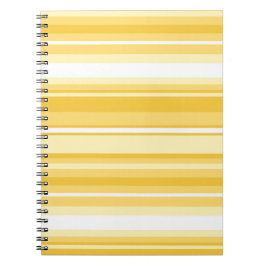 Caderno Espiral Listras amarelas