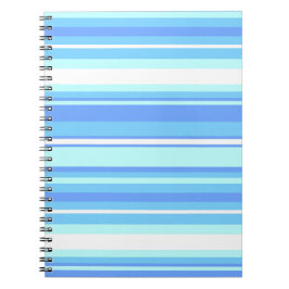 Caderno Espiral Listras azuis