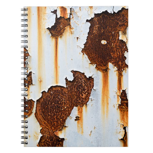 Caderno Espiral Listras Brancas Corrodadas (Frente)