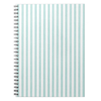 Caderno Espiral Listras Brisa Costeira - Azul Água