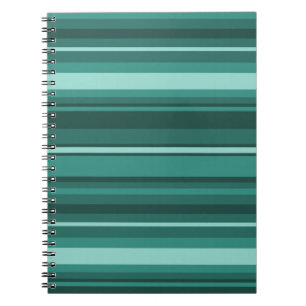 Caderno Espiral Listras da cerceta