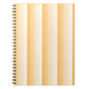 Caderno Espiral Listras de sombra amarelas