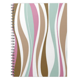 Caderno Espiral Listras retros