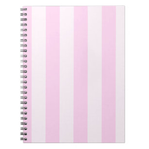 Caderno Espiral Listras - rosa e luz - rosa