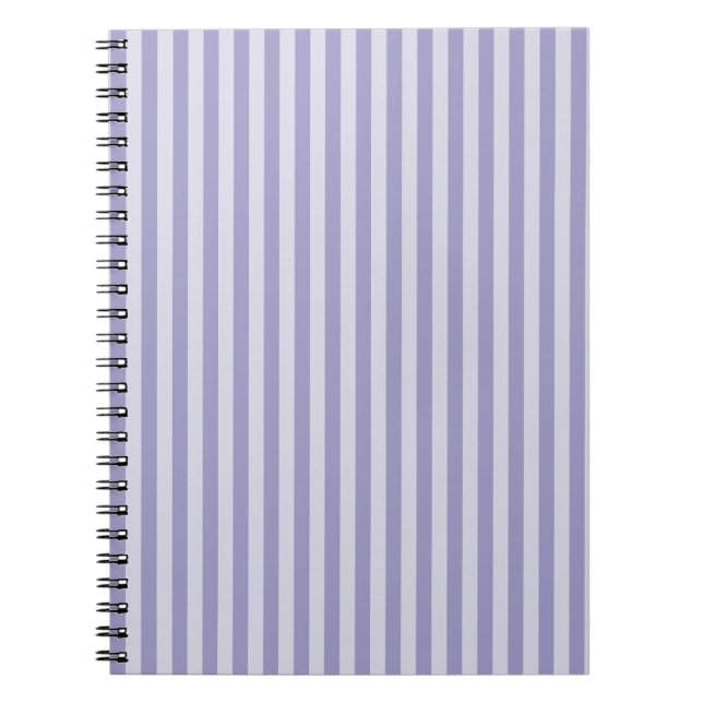 Caderno Espiral Listras Roxas (Frente)