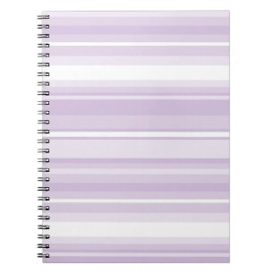Caderno Espiral Listras roxas