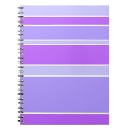 Caderno Espiral Listras violetas
