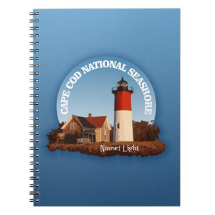 Caderno Espiral Litoral do nacional de Cape Cod
