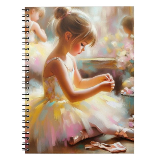 Caderno Espiral Little ballerina  (Frente)